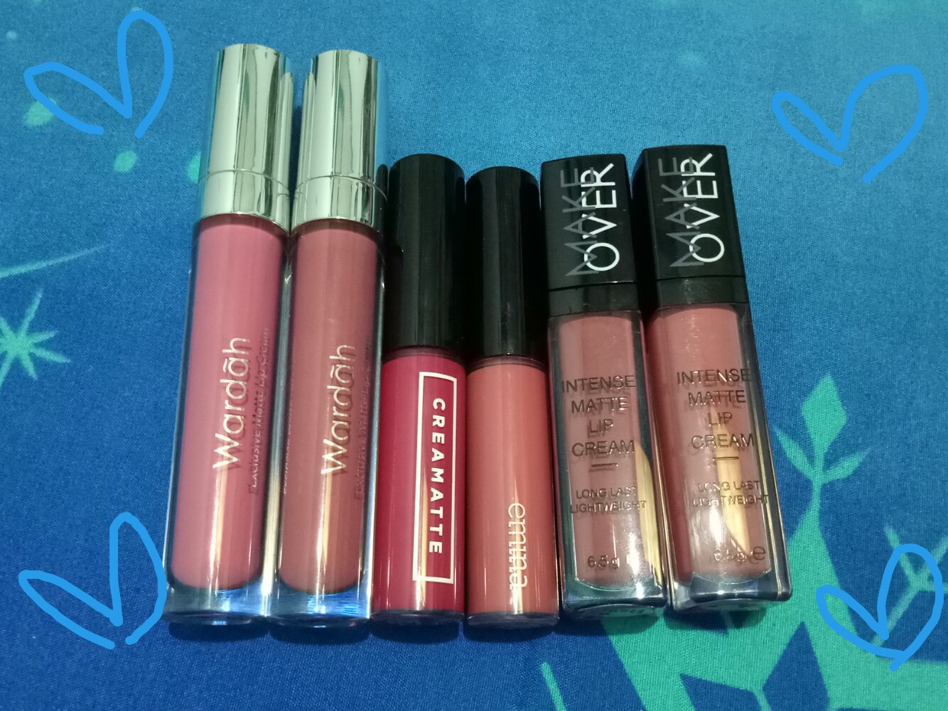 [REVIEW] Lip cream Wardah vs Emina vs Make Over - Scenes