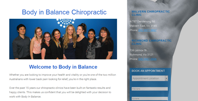 Leading chiropractic & natural therapy centre
