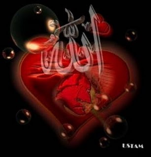 Gambar Cinta Allah Animasi Islam