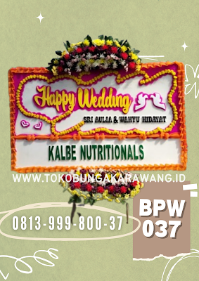 BUNGA PAPAN WEDDING KARAWANG