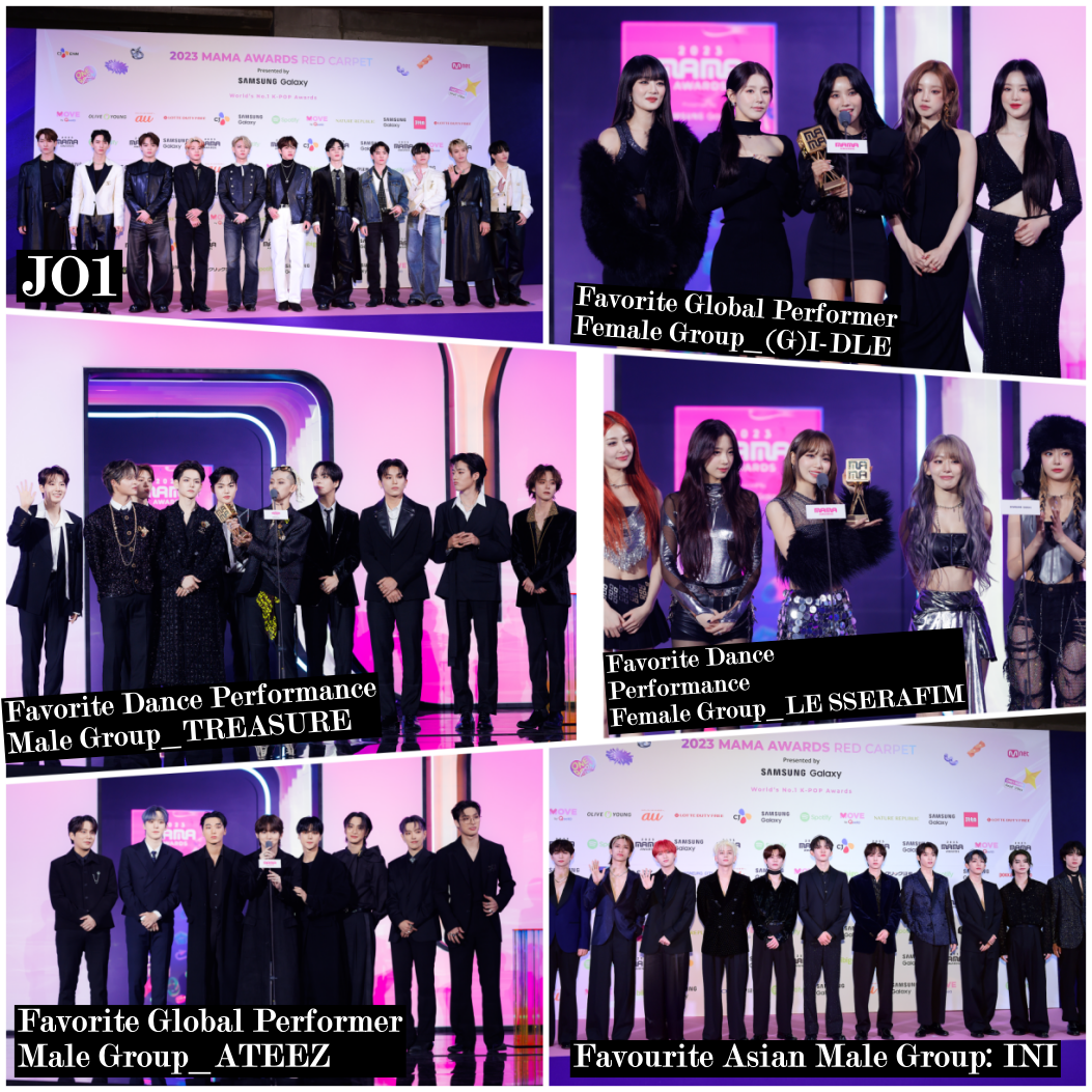 2023 MAMA AWARDS, the world's no.1 K-POP Awards Event.|Photos