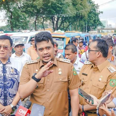 Wali Kota Medan Berikan Subsidi Ongkos Rp1. 500/Orang Untuk 900 Angkot di Kota Medan