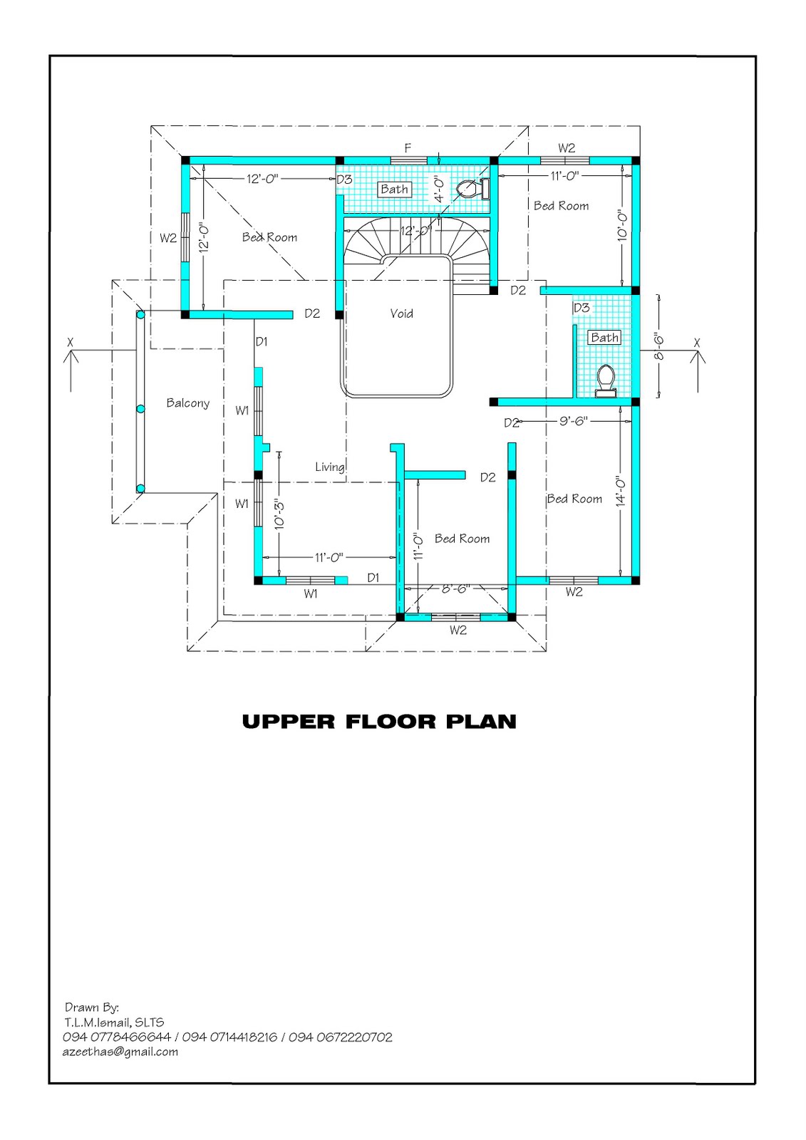 Sri Lankan House Plan Designs