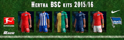 PES 2013 Hertha BSC 2015/16 Kits by Nach