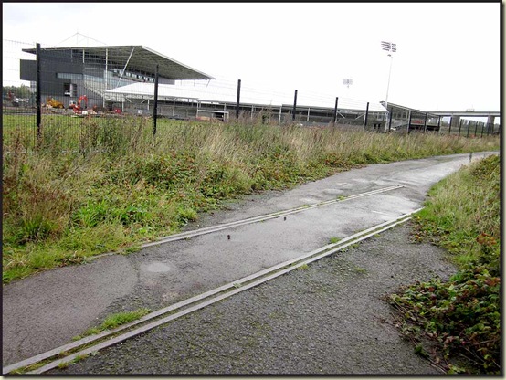 First sight of the City of Salford Stadium