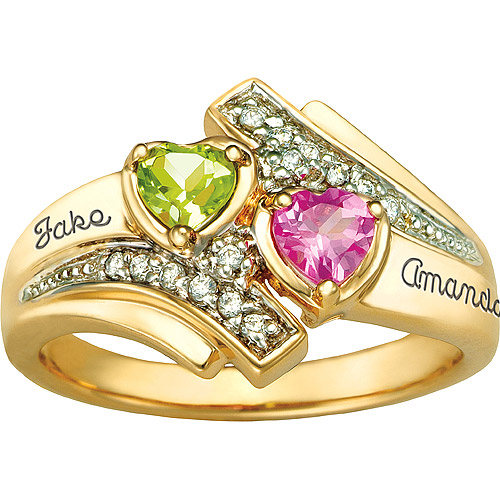 birthstone promise rings white gold | birthstone promise rings cheap ...