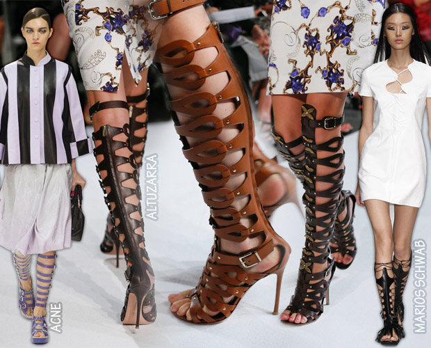 Cat in Heels: Gladiator Sandals: Timeless style and new imagining