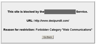 Blocked Websites