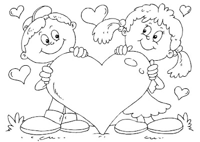 Valentines Heart Coloring Pages 