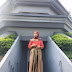 Bertha Songket and A Line Skirt