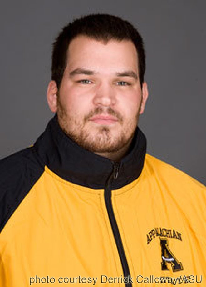 Former Avery High School and Appalachian State University wrestler Derrick 