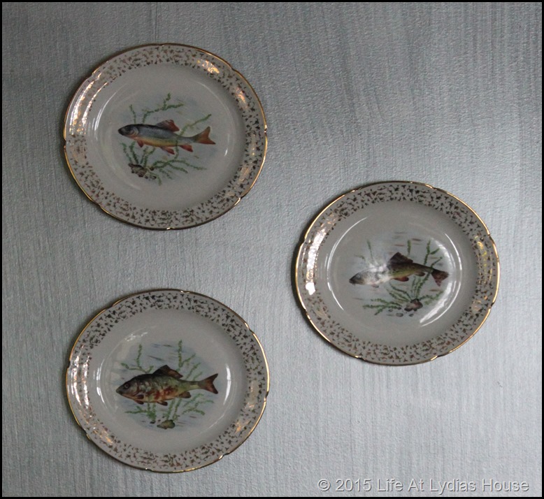Limoges fish plates 3B
