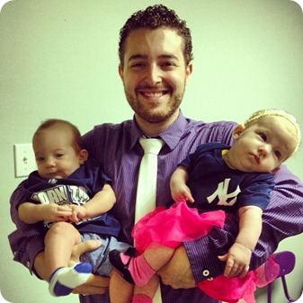 Grant with the Yankee Twins