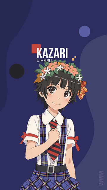 Kazari Uiharu - Toaru Kagaku no Railgun Wallpaper