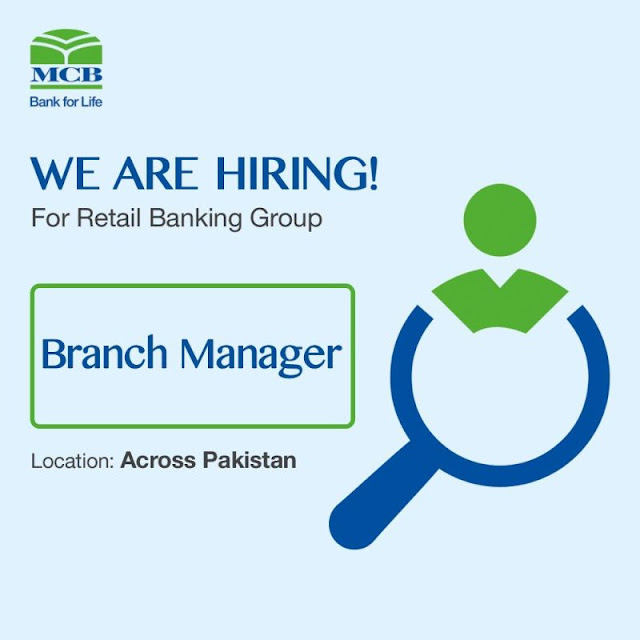 MCB Bank Limited Latest Jobs in Karachi/Rawalpindi March 2025