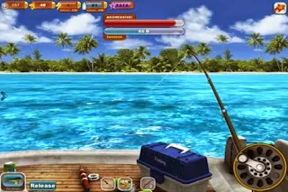 Screenshots of the Fishing Paradise 3D for Android tablet, phone.