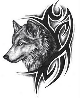 Pintar Desenho on Imagens Para Tatuagem  Desenhos De Lobo