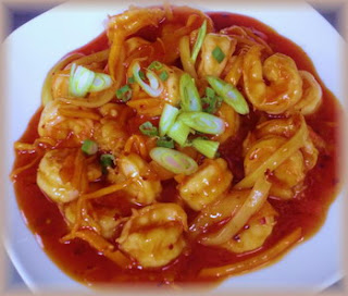 Resep Masakan Udang Nanas Kuah Pedas