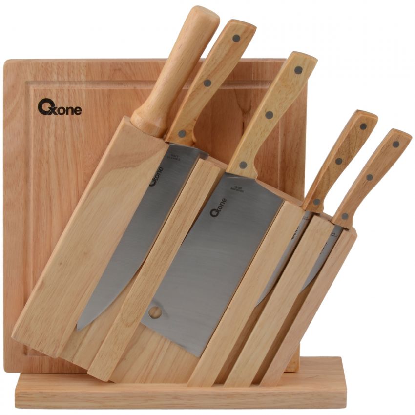 PROMO OX 95 Wooden Knife Set Oxone Pisau Dapur di Oxone 