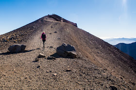 Last uphill to Red Crater