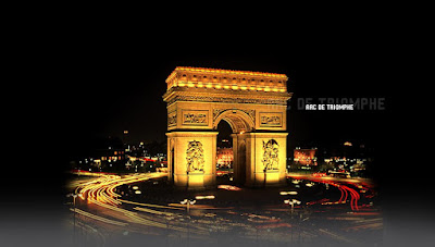 Historic landmark arch de Triomphe