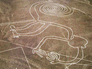 The Monkey figure of Nazca Lines 