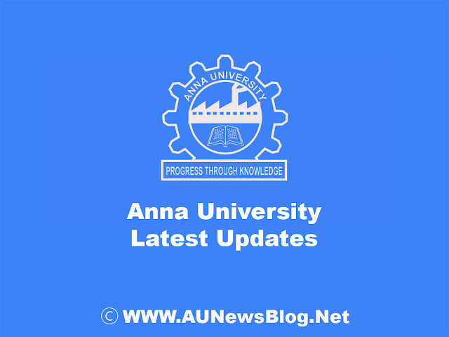 Anna University postponed 27th & 30th December 2019 exams