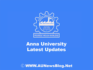 Anna University Special Exam Feb/March 2021 Timetable published