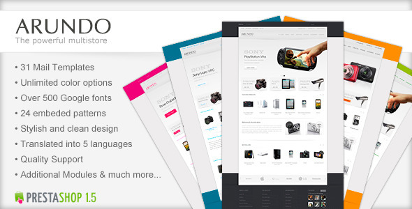 Arundo - Premium Prestashop Theme - Technology PrestaShop