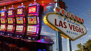 Showing casino slot machines