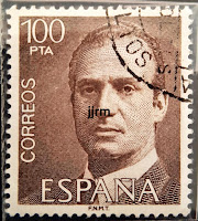 sello rey juan carlos españa 1988 valor 100