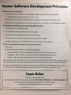 Software Development Principles and Team Rules