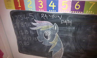 Number counting with Rainbow Dash