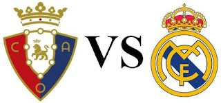 Prediksi Skor Osasuna vs Real Madrid 13 januari 2013