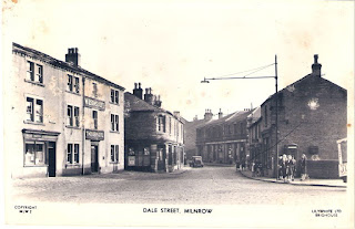 Corner of Dale Street, Milnrow, old photo