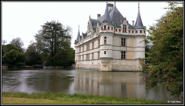 Château d'Azay Le Rideau renaissance Francois Ier, Azay le Rideau chateau Pays de la Loire Touraine Balzac