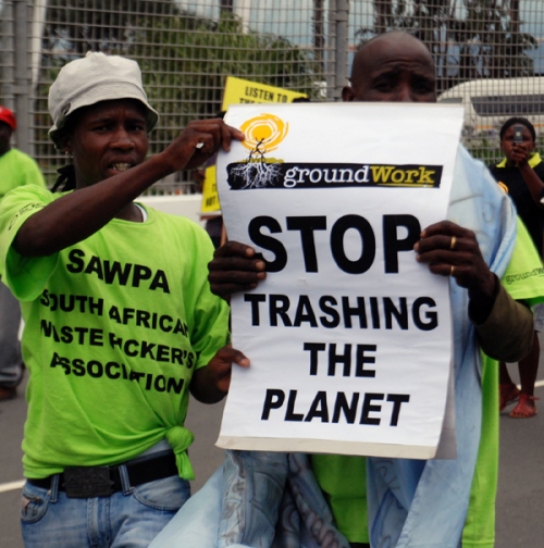 South African wastepickers at Durban 