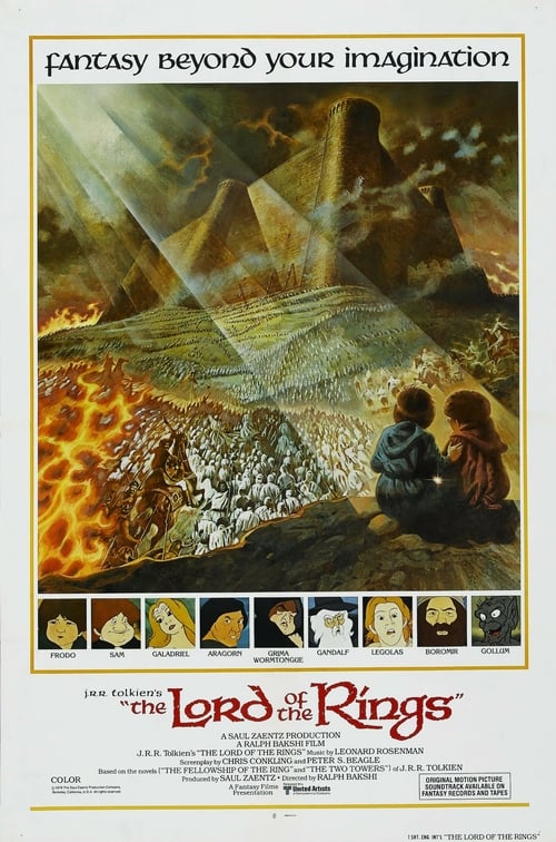 [HD] El señor de los anillos 1978 Pelicula Online Castellano