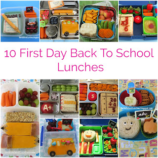 10 First Day Back To School Lunches