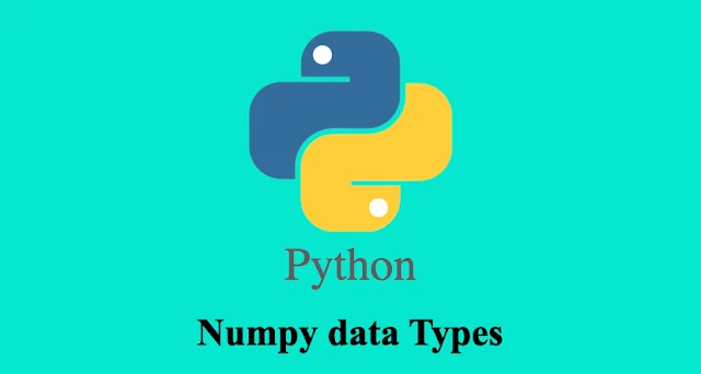 NumPy data types in python NumPy data types in python