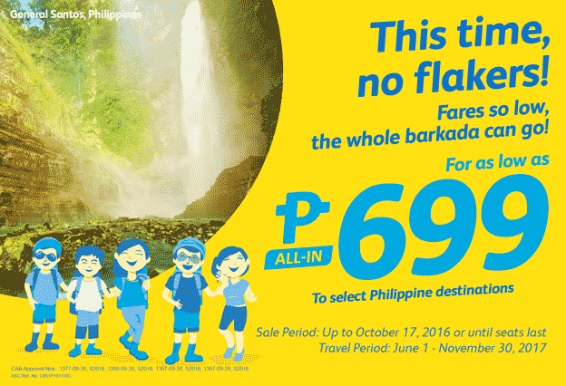 Cebu Pacific 699 Promo Fares 2017