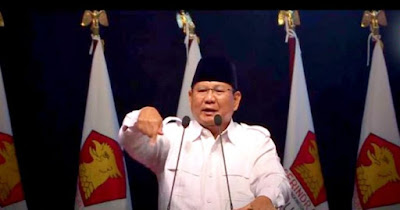 Prabowo: Tidak Apa-apa Jika Tak Percaya Indonesia Bubar 2030