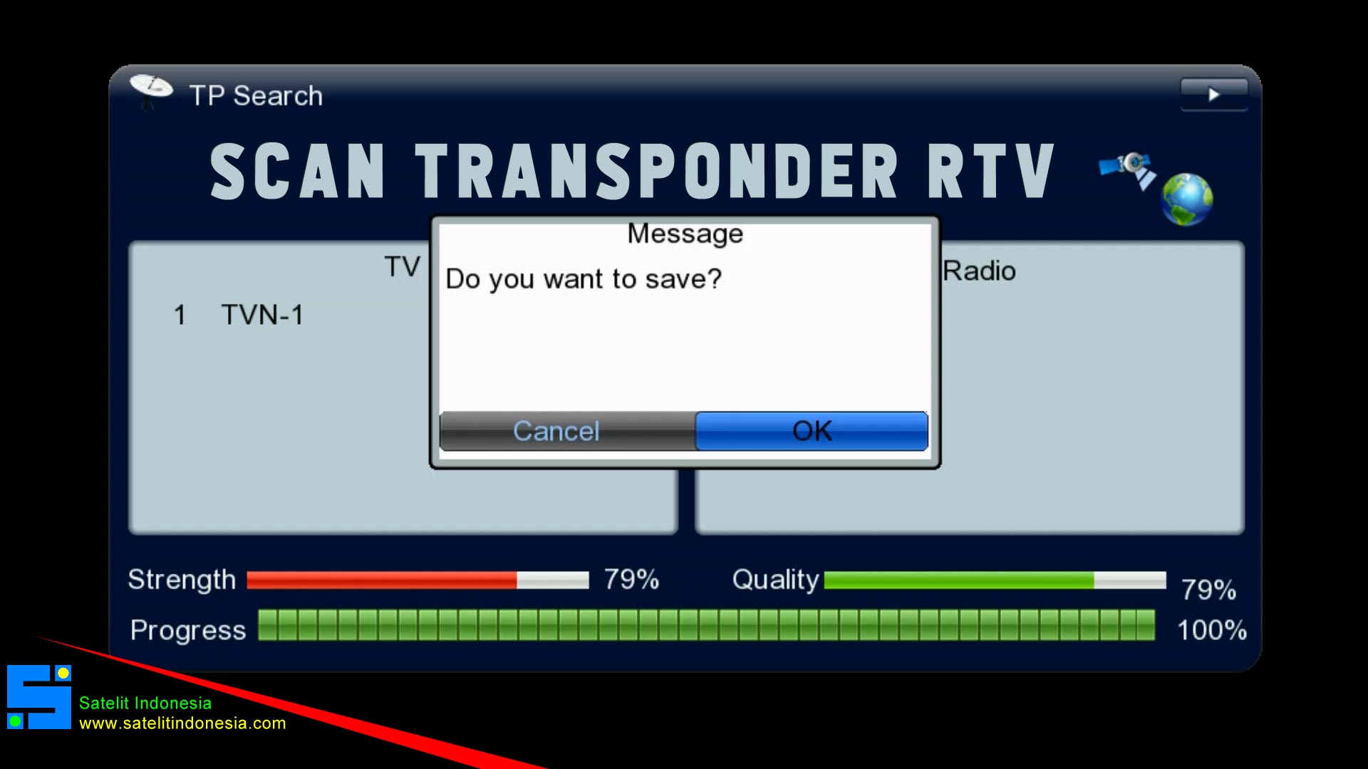 Cara Mendapatkan Channel RTV Di Parabola Telkom 4