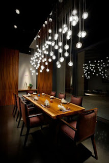 Light Interior Design for Restaurant