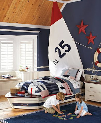 Nautical Theme Bedroom