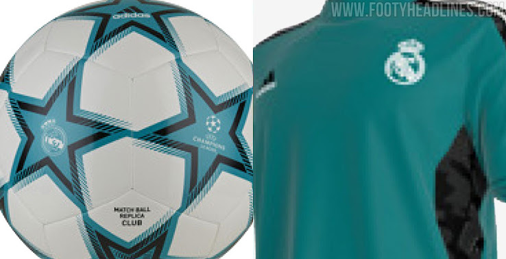 Adidas Real Madrid 21 22 Champions League Items Leaked Preview Of Eqt Inspired 21 22 Third Kit Footy Headlines