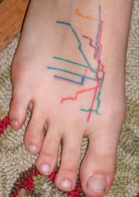 foot tattoos