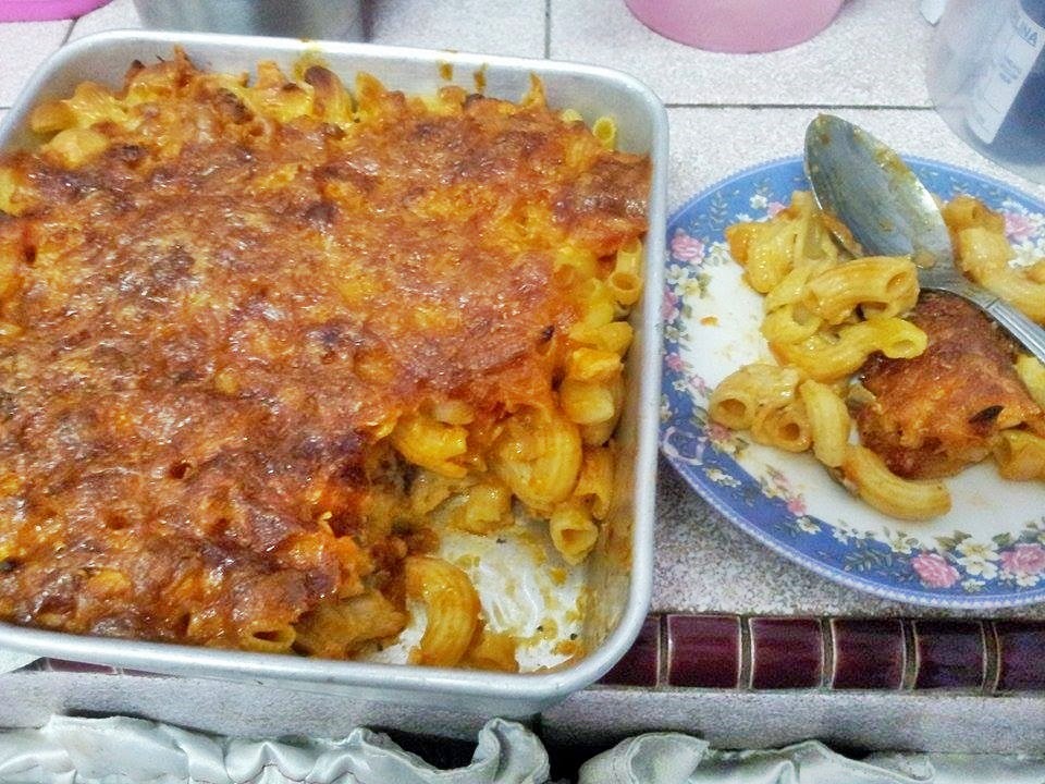 RESEPI MACARONI CHEESE BAKAR MUDAH - BLOG MUMMY IDA