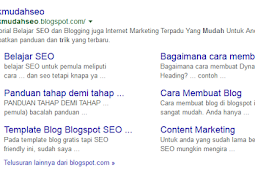 Cara Mendapat Sitelink Di Pencarian Google