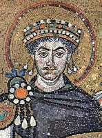 Justinian I, Latin in full Flavius Justinianus, original name Petrus Sabbatius, (born 483, Tauresium, Dardania [probably near modern Skopje, North Macedonia]—died November 14, 565, Constantinople [now Istanbul, Turkey]), Byzantine emperor (527–565), noted for his administrative reorganization of the imperial government and for his sponsorship of a codification of laws known as the Code of Justinian (Codex Justinianus; 534). Hagia Sophia's complex history began in the year 537 when Byzantine emperor Justinian built the huge church overlooking the Golden Horn harbor